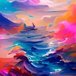 The sea can see