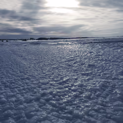 Arctic Sand Dunes #18 - Ice crystals