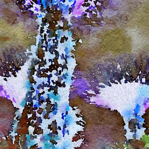 Red Dot Painting Art #12