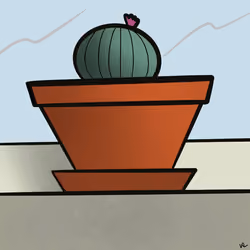 #4 Potted Cactus