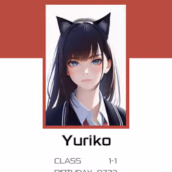 ID CARD Yuriko