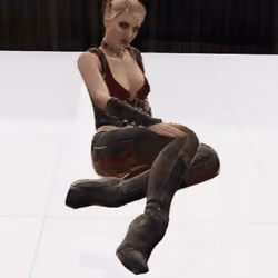 Sensual Anya in action