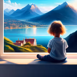 window girl #9