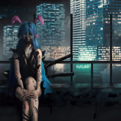 Interview of an Anime Sohei Warrior in Metaverse