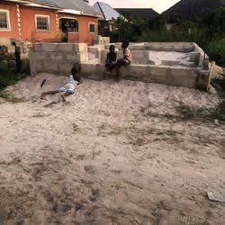A cool evening on sand
