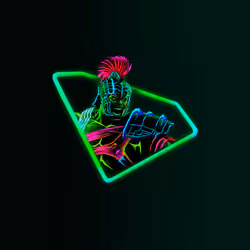 Metafor Neon Hero #8