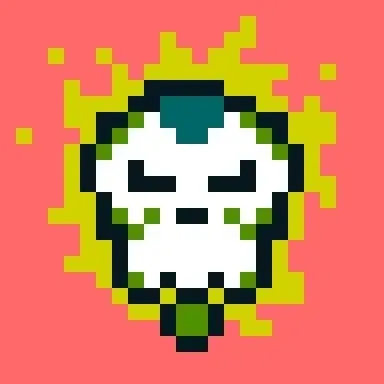 Kawaii SKULL #3963