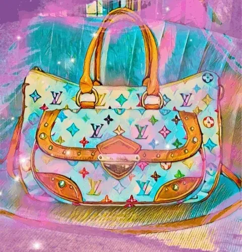 LV Multicolor Bag 2