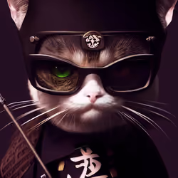 YAKUZA CAT NEKO MAFIA No.047 "Travis Crawford"