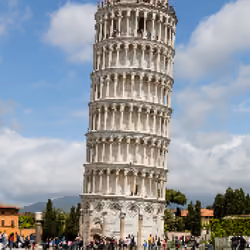 Pisa Tower Pixel Art 