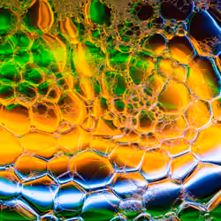 Long Exposure Bubbles - First colony - №14