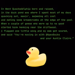 apex ducks rap