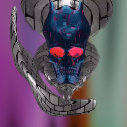 Abstract skull #2