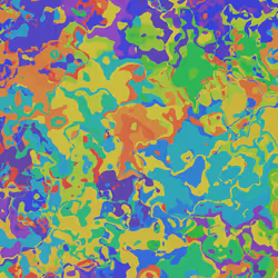 AI Originated Colorful ART