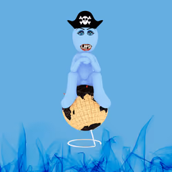 Blue Fire Pirate