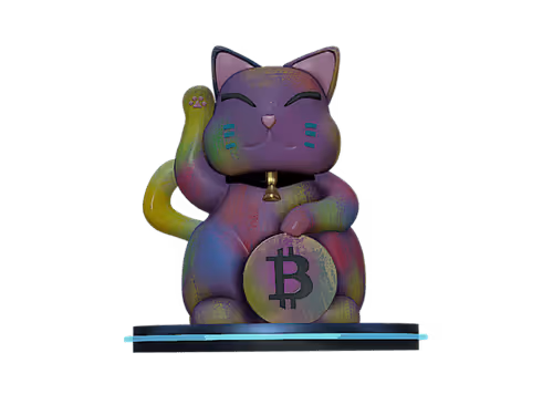 Waving Lucky Cat DoCc8yj5zB