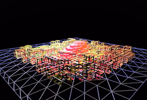 3D_GRID OF BLOCKS 