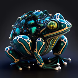 Frog of Neuromorphic Vorticism