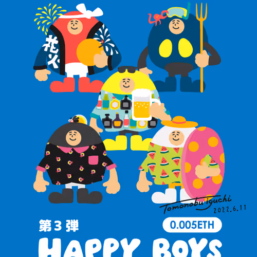 Happy Boys Flyer #003