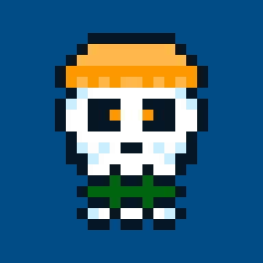 Kawaii SKULL #2297