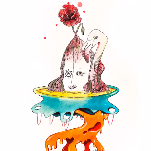 Melting tree