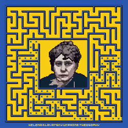 Maze #8 Helena Blavatsky Ukraine Theosophy