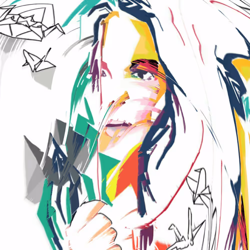 rainbow girl 