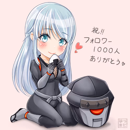 1000 followers commemoration　Ninjart-CryptoNinja#010-Dan