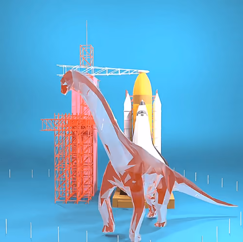 [Dream-seller] December Ruby Brachiosaurus 