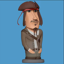 Jack Sparrow Moai