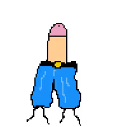 D the blue jeans