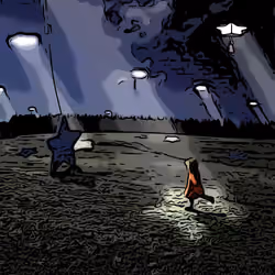 Falling stars