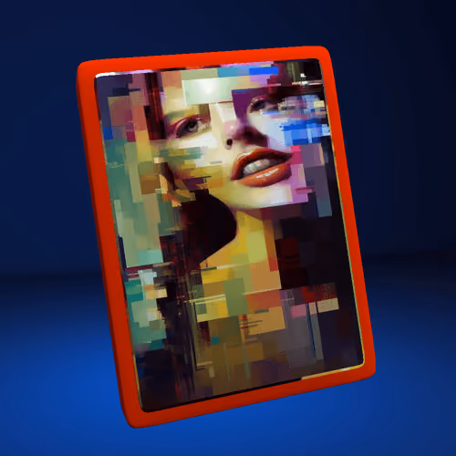 Kglitch blue light item #3