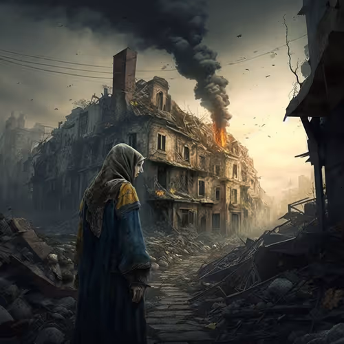 War In Ukraine Through The Eyes Of A Neural Networ