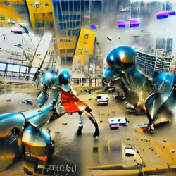 Robots Fighting