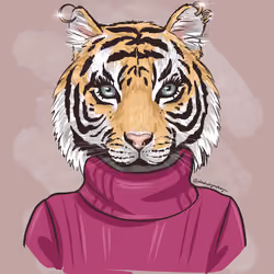 Naughty Tiger Girl