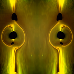 The Extended Present - Black Holes Dance Green