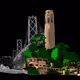 San Fancisco Collection 1e - Bay Bridge and Coit Tower