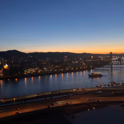 Portland, Oregon "Rose on the Water"