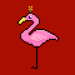 Fancy Flamingo #2497
