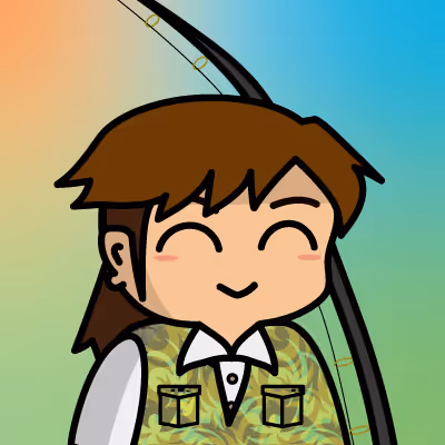 smile girl #017 angler