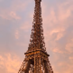 Eiffel Tower Pixel Art