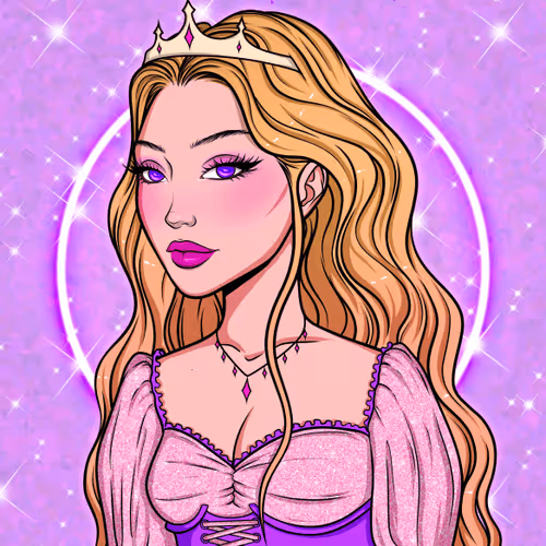 Crypto Neon Girl Airdop #1