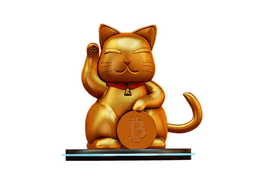 Waving Lucky Cat DoCc8yj5zB