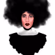 afro lady