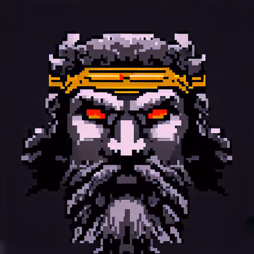 Zeus pixel art