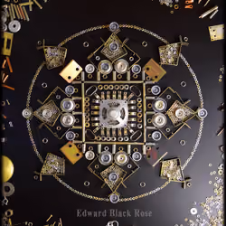 Metal mandala 6