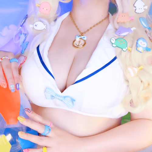 Boob Selfie Art bonus work [Friends of the Sea]