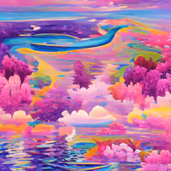 Psychedelic Lake