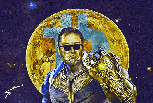 Musky Thanos - SECRET RARE #2/12